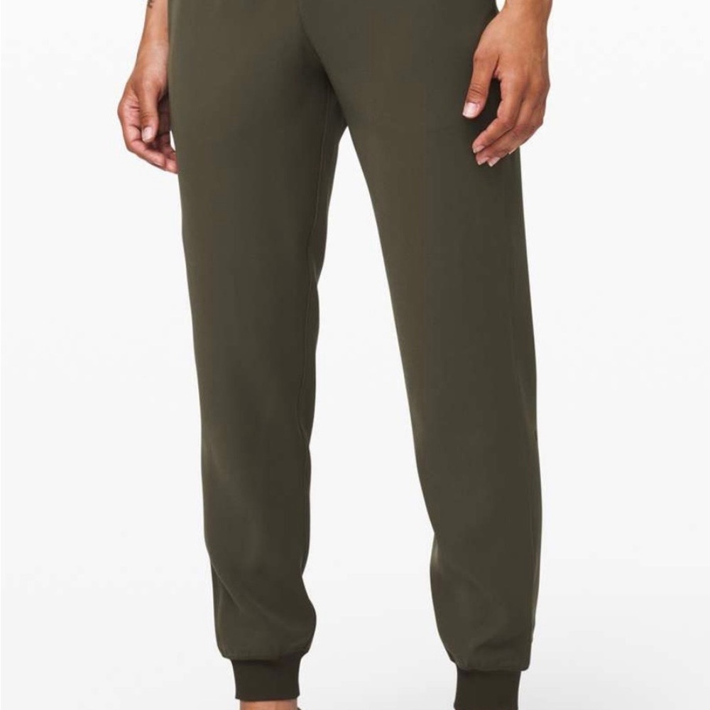 Lululemon Athletica Dark Olive Joggers